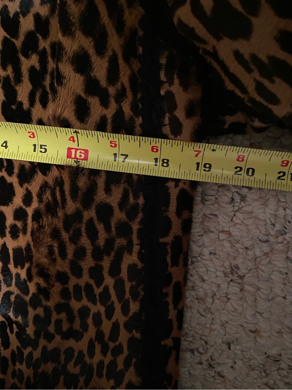 Beautiful! Vintage Galliano Leopard Print Jacket in Brown & Black, Size 6 - Picture 16 of 16